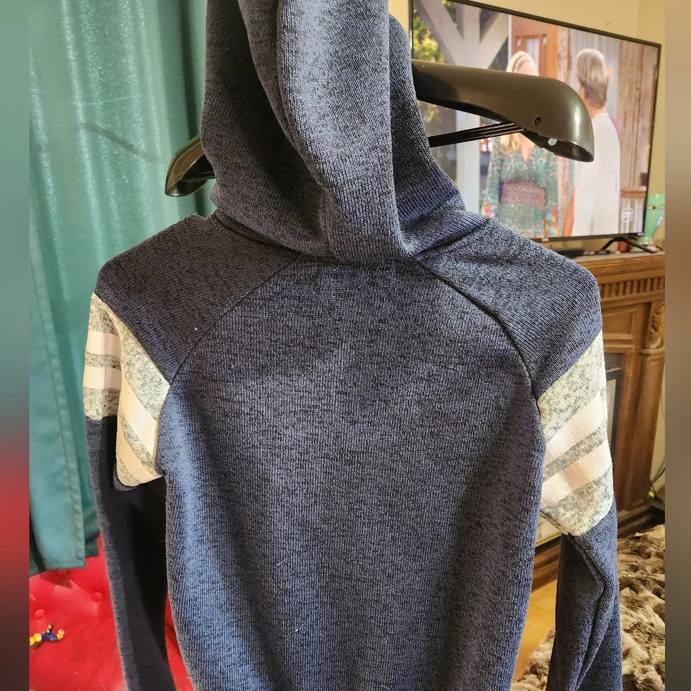 New Look Womens Blue Hoodie Size S - Picture 10 of 10